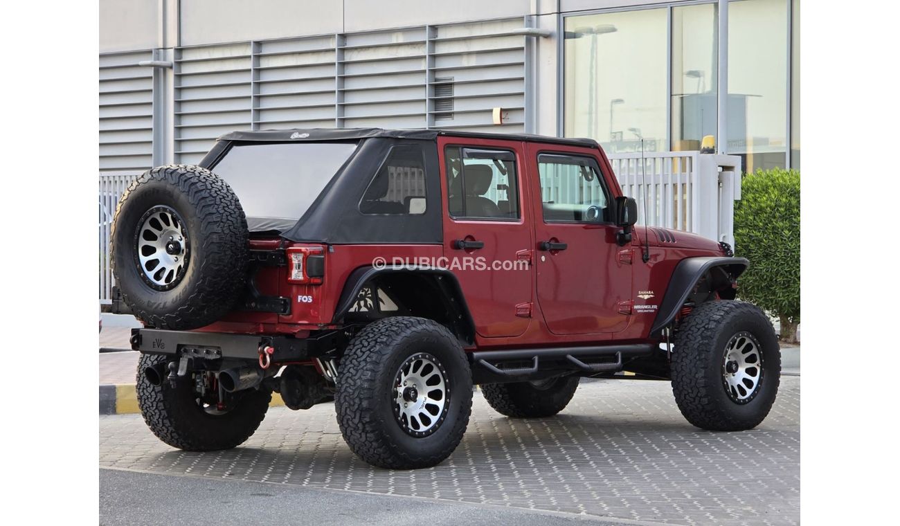 جيب رانجلر Sahara 3.6L A/T JEEP WRANGLER SAHARA GCC 2013 PERFECT CONDITION // 2 KEYS // 4DOORS