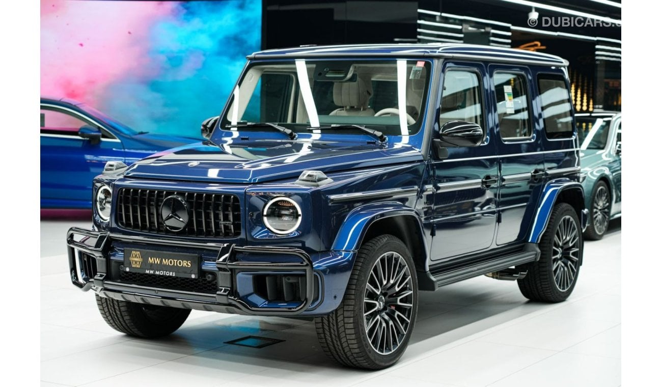 مرسيدس بنز G 63 AMG Mercedes-Benz G63 | 2025 GCC 0km | Agency Warranty | AMG | 22 Inch Rims | Double Night Package