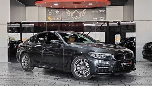 BMW 520i M- sport AED 1,400 P.M | 2018 BMW  520i M-SPORT | UNDER WARRANTY | GCC | 2.0L TWIN POWER TURBO | SUN