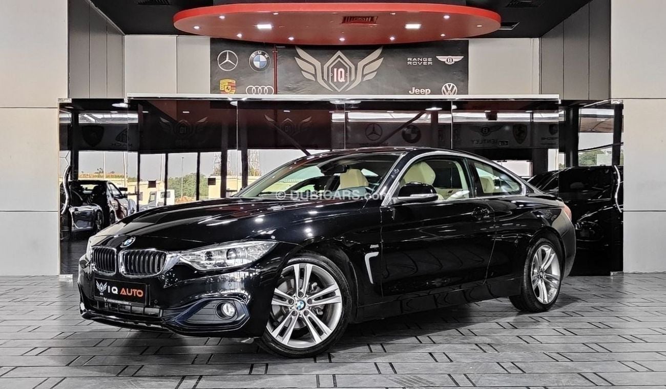 BMW 420i Sport Line AED 1,000 P.M | 2017 BMW 420i COUPE | UNDER WARRANTY | SPORT-LINE | SUNROOF | GCC |