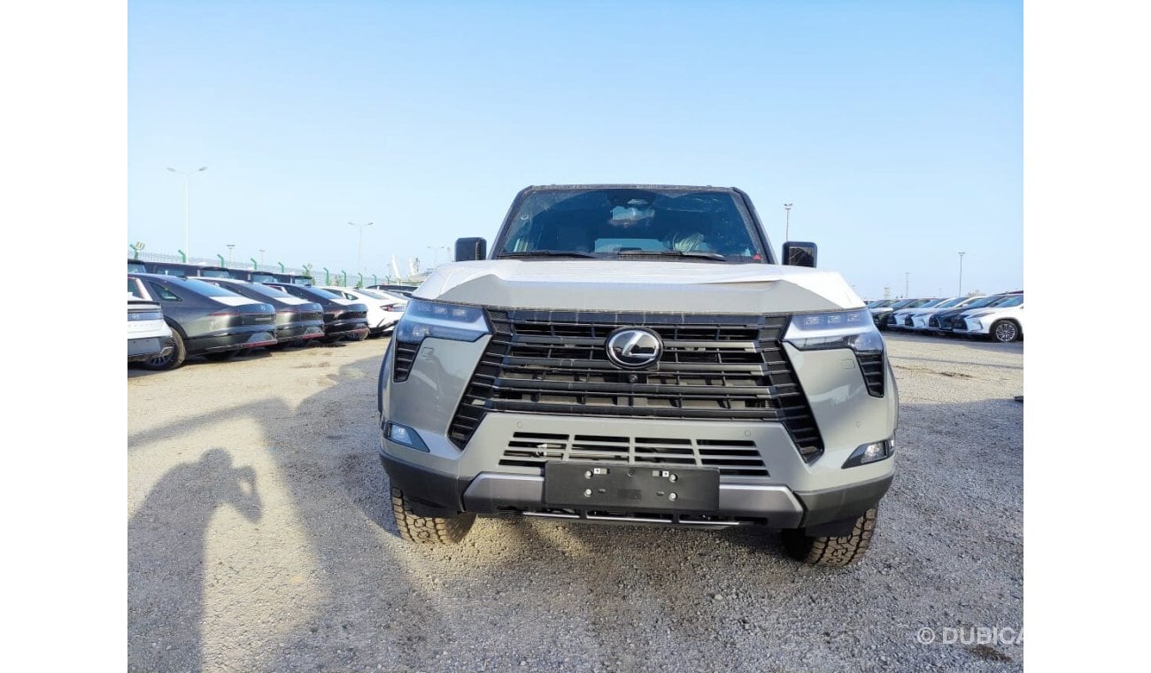 لكزس GX550 3.5L Petrol Overtrail Europe specs 2024 YM