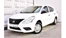 Nissan Sunny AED 529 PM | 1.5L S GCC DEALER WARRANTY