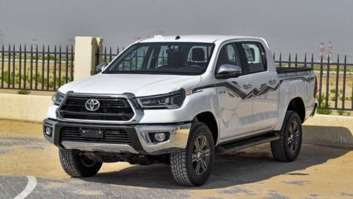 تويوتا هيلوكس TOYOTA HILUX DC 2.7L 4X4 PETROL W/REAR CAMERA A/T MY24 2.7L Petrol 2024