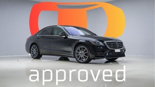 مرسيدس بنز S 450 AMG Line - 2 Year Warranty - Approved Prepared Vehicle