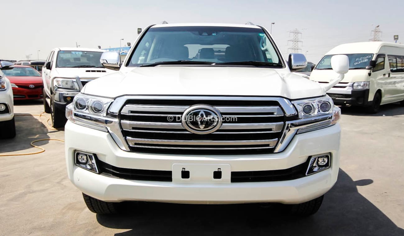 Toyota Land Cruiser V8 White Petrol Right Hand Drive