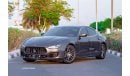 مازيراتي جيبلي Std Maserati Ghibli 2020 GCC Under Warranty