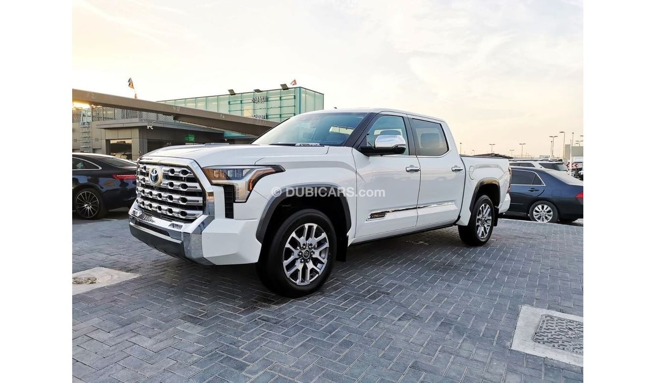 تويوتا تاندرا Toyota Tundra 1794 Edition ( Hybrid ) - 2024 - White