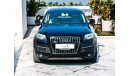 Audi Q7 AED 1,160PM | AUDI Q7  S-LINE 3.0 | SUPERCHARGED FULL OPTION | GCC | 0% DOWNPAYMENT