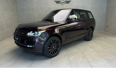 لاند روفر رانج روفر فوج اوتوبيوجرافي Vouge autobiography supercharged Gcc low mileage warrant available