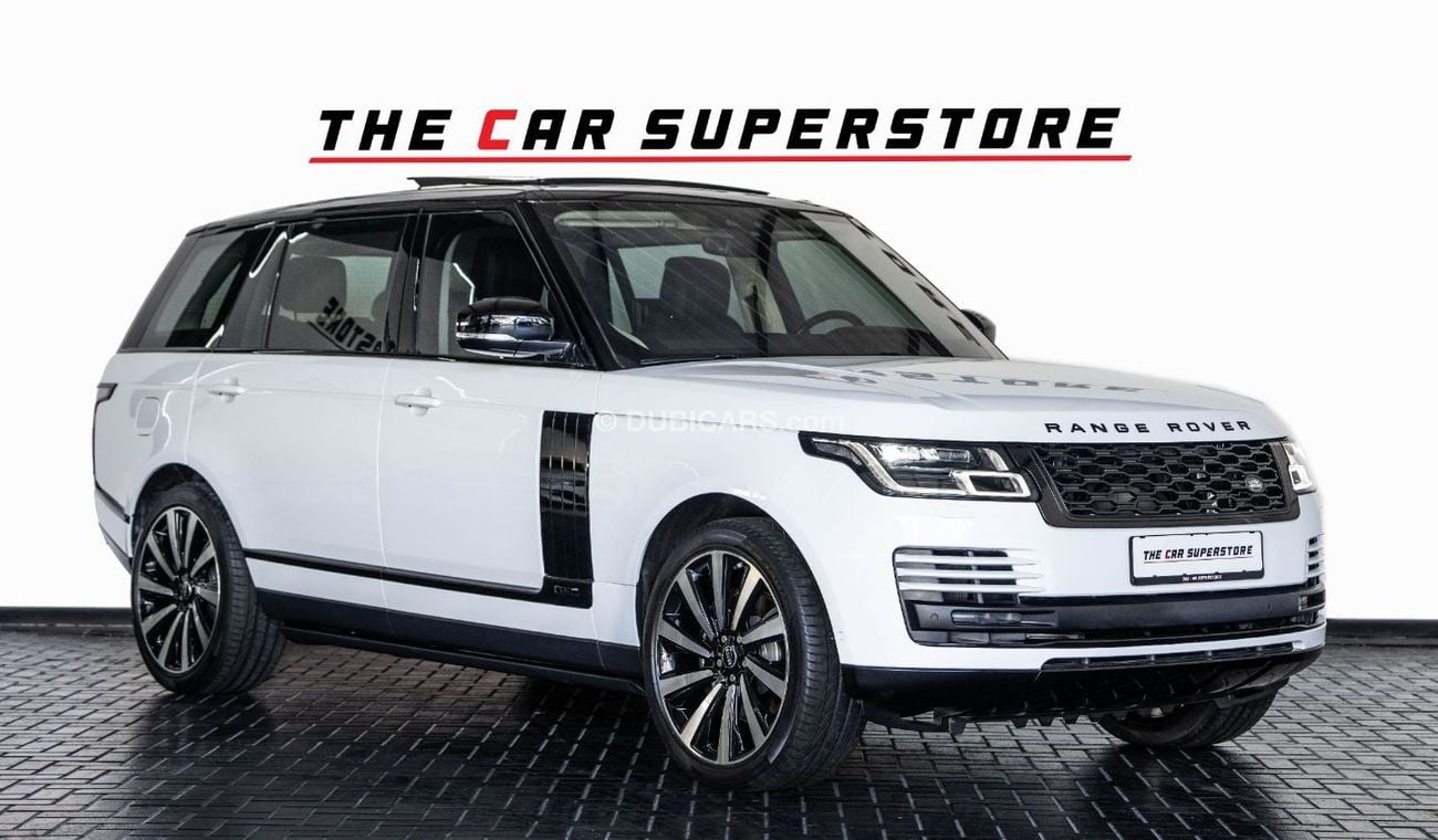 Land Rover Range Rover HSE 3.0L (375 HP) 2020-RANGE ROVER VOGUE HSE LONG WHEELBASE-GCC-FULL AGENCY HISTORY-1 YEAR WARRANTY