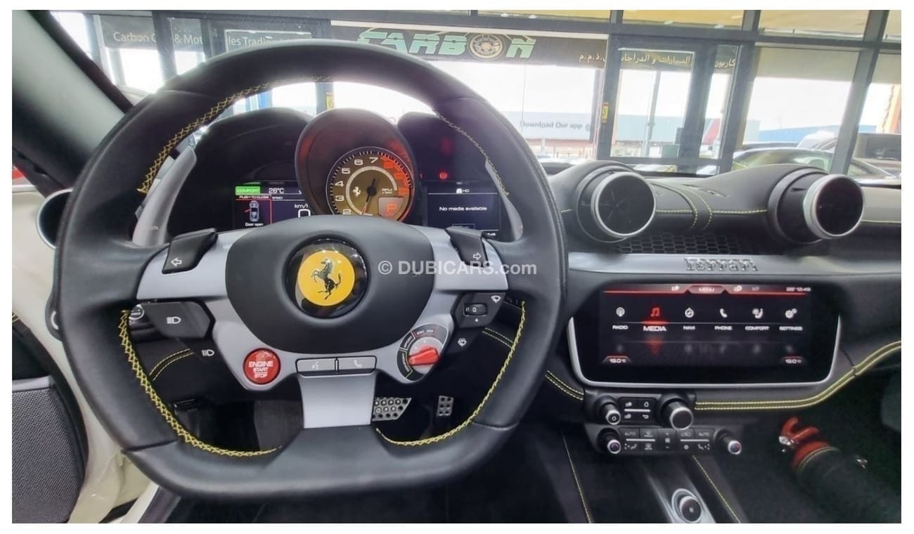 Ferrari Portofino FERRARI PORTOFINO 2019 GCC WITH ONLY 16K KM UNDER ALTAYER SERVICE CONTRACT