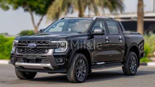 Ford Ranger DC WILDTRAK 2.0L DIESEL 4X4 - ABSOLUTE BLACK: WITH BI-TURBO ENGINE, 360 CAMERA