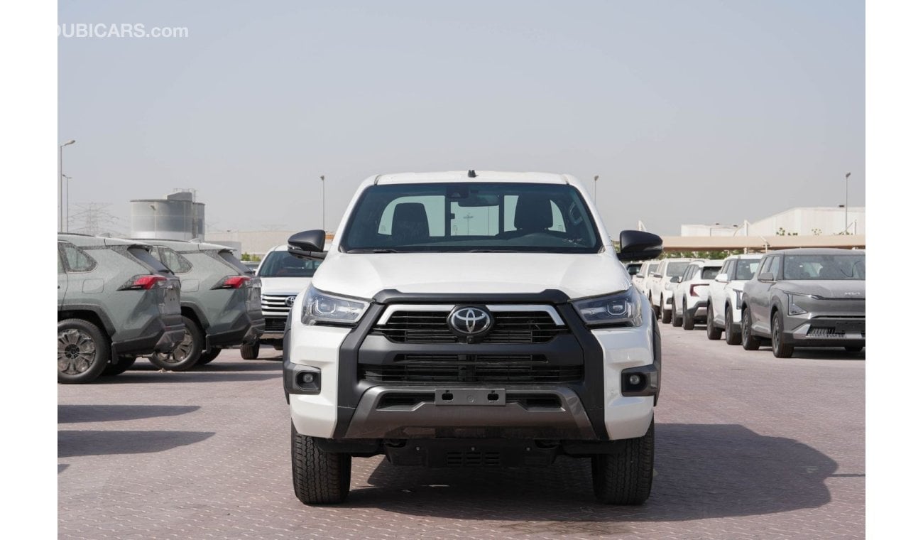 Toyota Hilux 2024 Toyota Hilux 4x4 DC 2.8 ADVENTURE-Z - White Pearl inside Black | Export Only