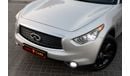 Infiniti QX70 Infiniti QX70 Limited 2019 GCC under Warranty and Service Contract with Flexible Down-Payment.