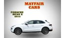 Porsche Macan S Base 3.0T AGENCY MAINTAINED - PORCSHE MACAN S 2015 - 3.0TC V6 4WD - RED INTERIOR - MINT CONDITION