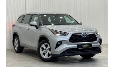 تويوتا هايلاندر GXR 4WD 7 Seater *Brand New* 2024 Toyota Highlander GXR Hybrid, 3 Years Toyota Warranty, Delivery Km