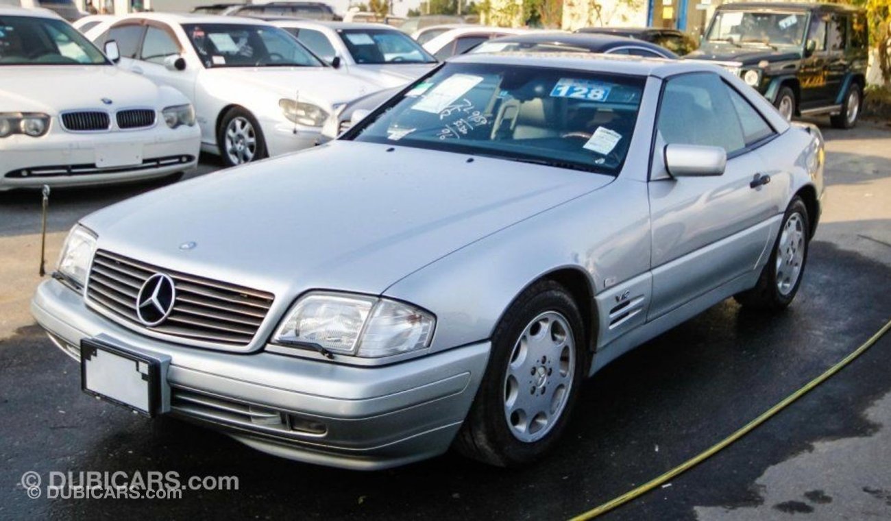 Mercedes-Benz SL 320 with SL 500 badge