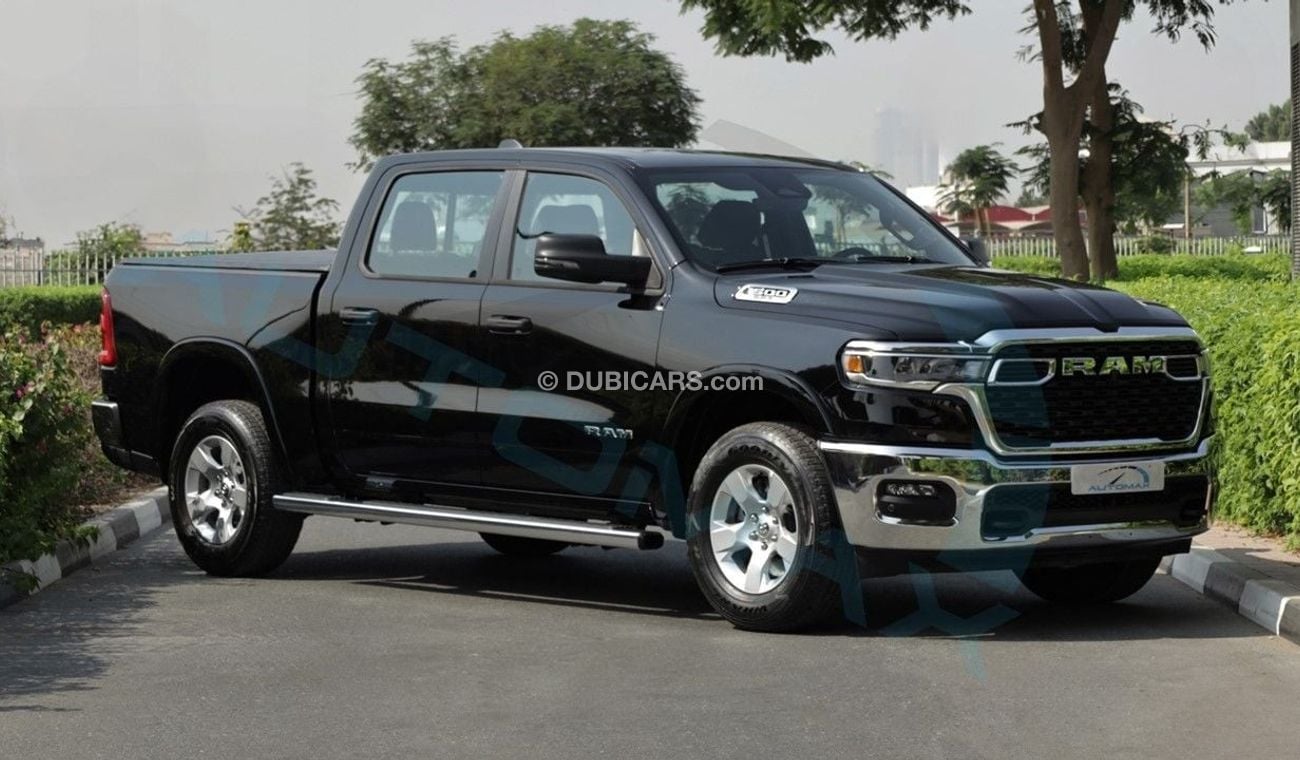 RAM 1500 BIG HORN Crew Cab SST 3.0TT Hurricane , 2025 GCC , 0Km , 3 Years or 60K Km Warranty @Official Dealer