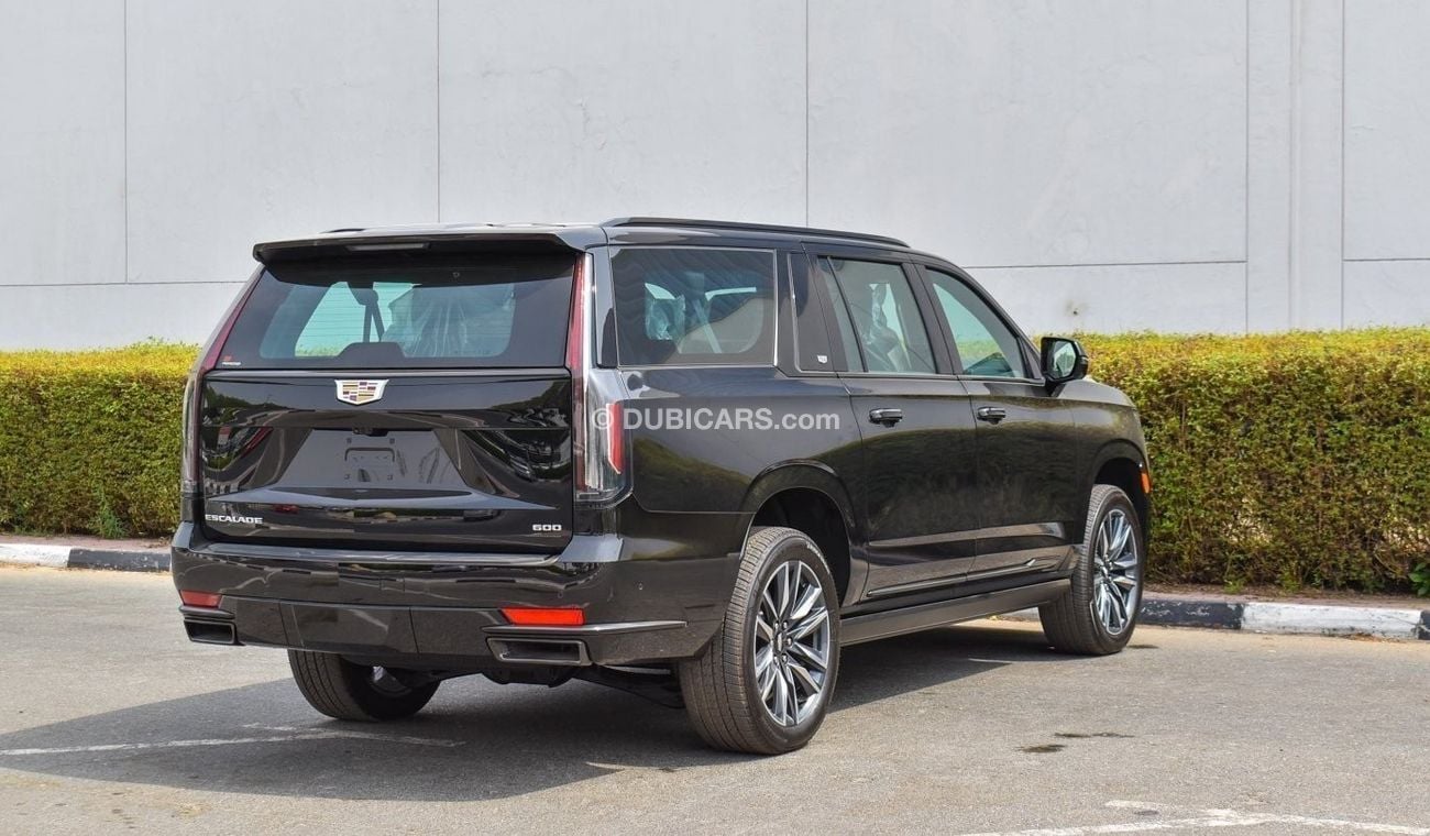 New Cadillac Escalade Sport ESV V8 4WD | Black Interior with Rear ...