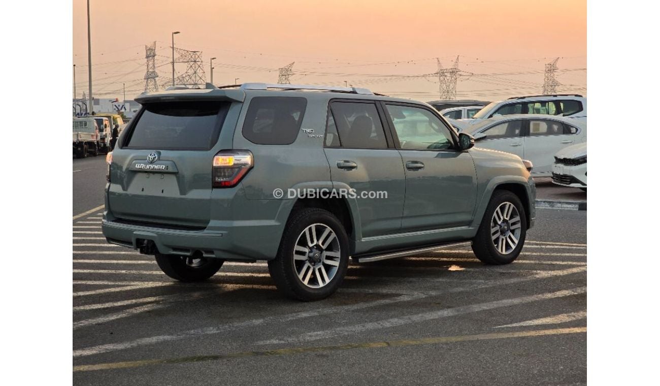 تويوتا Runner4 2023 TRD sport Full option sunroof, Push button and original leather seats