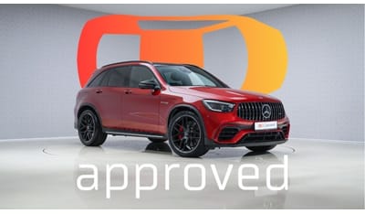 Mercedes-Benz GLC 63 S AMG 4Matic - 2 Years Approved Warranty -  Approved Prepared Vehicle