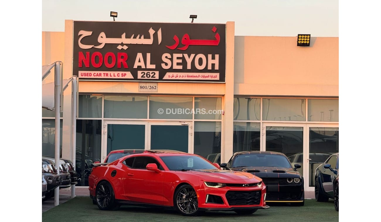 Chevrolet Camaro CHEVROLET CAMARO ZL1 GCC 2019 FULL OPTION ORIGINAL PAINT PERFECT CONDITION FULL SERVICE HISTORY