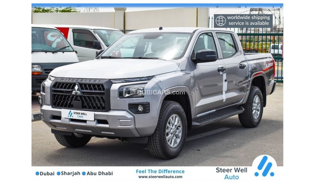 ميتسوبيشي L200 2024 Triton GLX Diesel / Only Available with us! /2.4L 4x4 6 MT/ Export Only