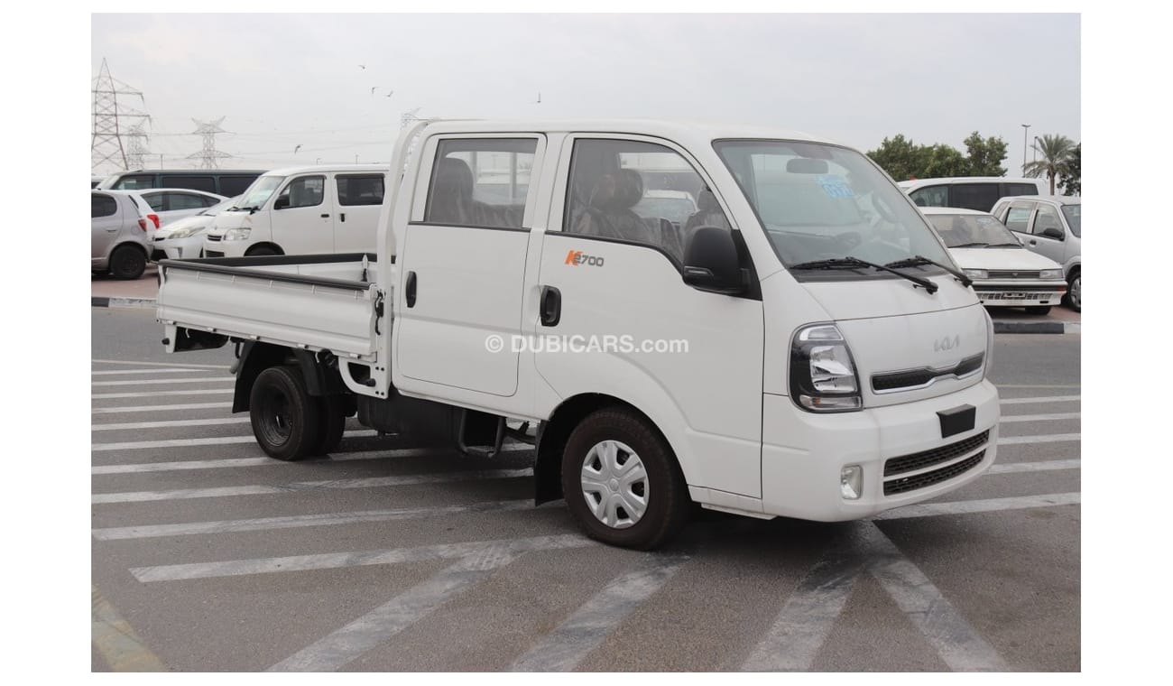 Kia K2700 BONGO 2.7L,DIESEL, DOUBLE CABIN, WHITE COLOR, MONITOR, 4 DOORS ,MODEL 2024 FOR EXPORT