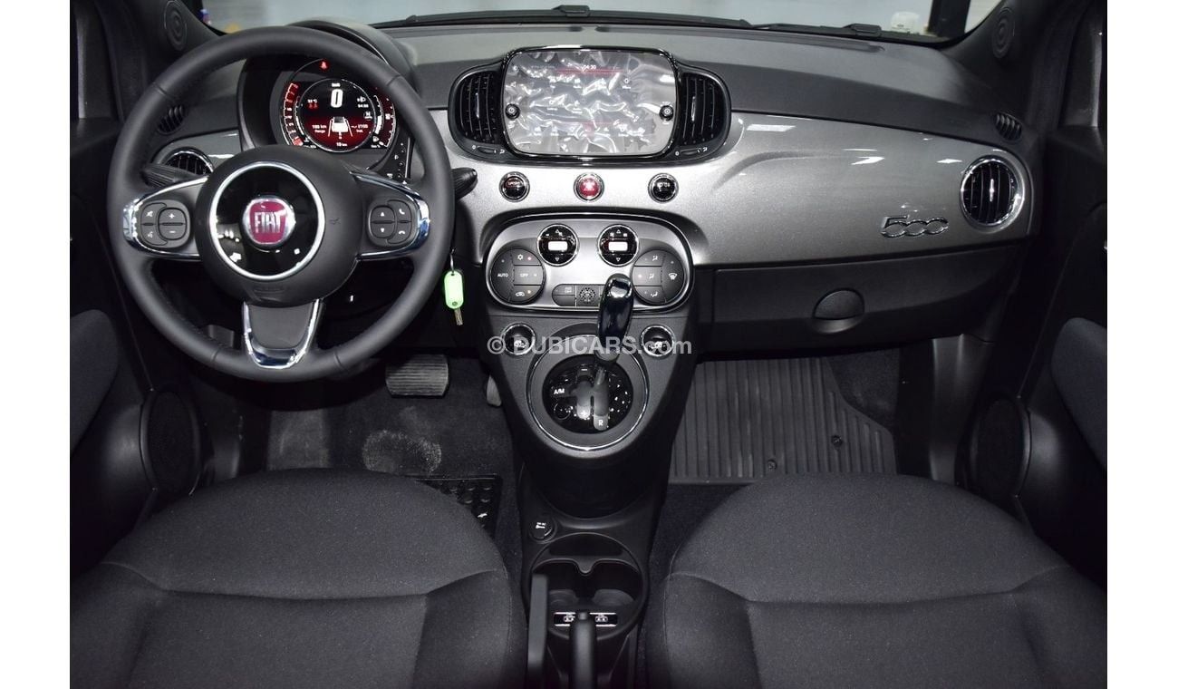 Fiat 500C EXCELLENT DEAL for our Fiat 500 Cabrio 1.4L ( 2024 Model ) in Grey Color GCC Specs