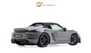 Porsche 718 Boxster 718 GT4RS Spyder Weissach - GCC - With Dealer Warranty