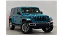 Jeep Wrangler 2020 Jeep Wrangler Unlimited Sahara, October 2025 Jeep Warranty, April 2024 Jeep Service Pack, GCC