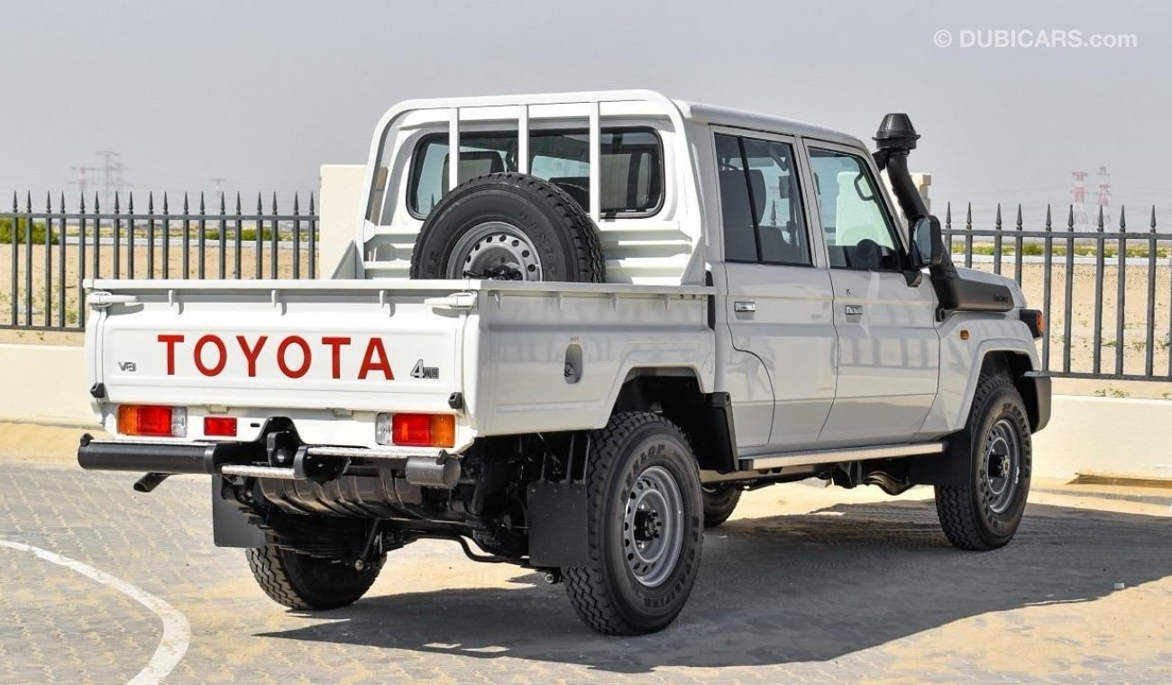 تويوتا لاند كروزر بيك آب TOYOTA LANDCRUISER PICKUP,DOUBLE CABIN,4.5L,V8,MT,2024MY