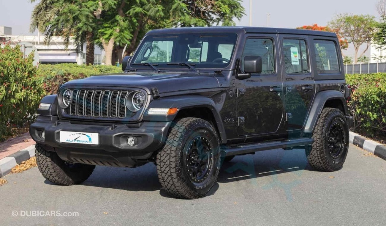 Jeep Wrangler (НА ЭКСПОРТ , For Export) Unlimited Sport S I4 2.0L Turbo , 2024 GCC , 0Km