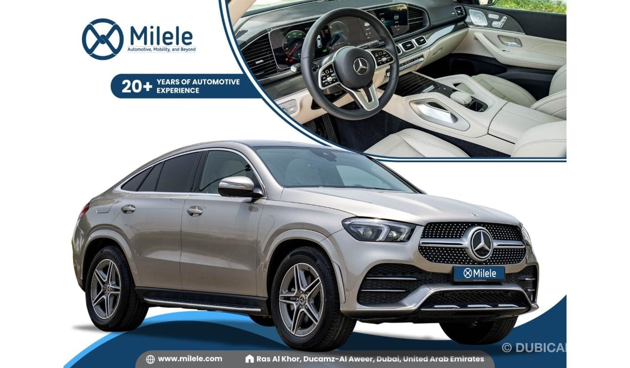 مرسيدس بنز GLE 450 AMG 3.0L PETROL 4MATIC - MOJAVE SILVER: PANORAMIC ROOF, 360° CAMERA