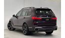 BMW X7 2020 BMW X7 M50i M-Sport, December 2024 BMW Warranty + Service Pack, Fully Loaded, Low Kms, GCC