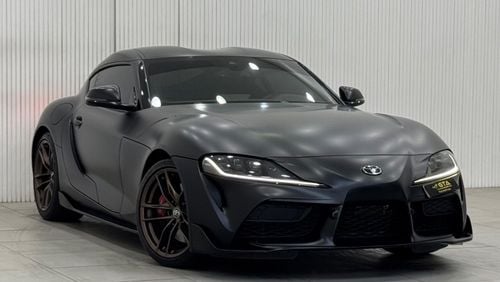 Toyota Supra GR 3.0L A/T 2022 Toyota Supra GR, Al-Futtaim Agency Warranty + Service Package, Full Service History