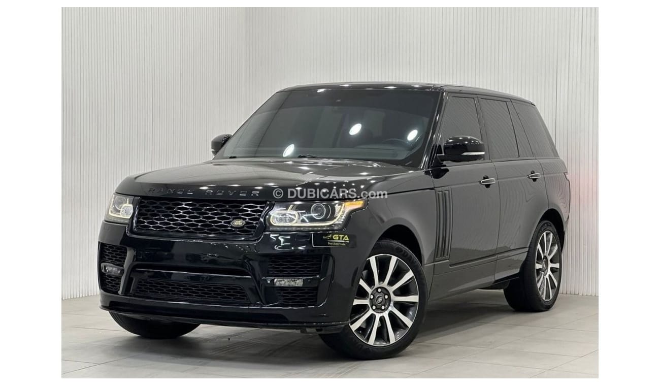 Land Rover Range Rover 2015 Land Rover Range Rover Vogue SE Supercharged, Full Service History, Excellent Condition, GCC