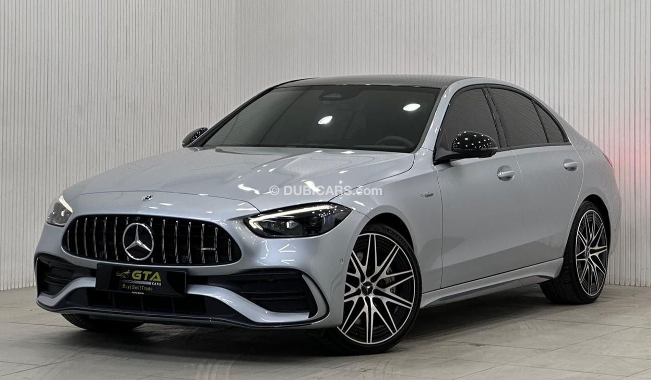 مرسيدس بنز C 43 AMG 2.0L 2023 Mercedes Benz C43 AMG 4MATIC, May 2028 Mercedes Warranty, May 2025 Mercedes Service Pack,