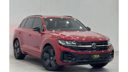 فولكس واجن طوارق R-Line 3.0L 4WD 2024 Volkswagen Touareg R-Line Black Edition, 2029 VW Warranty, 2028 VW Service Pack