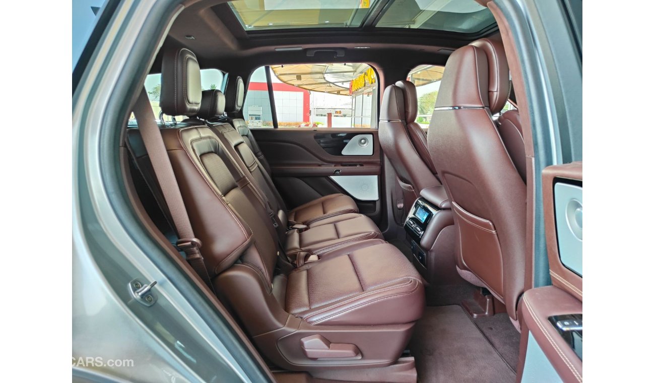 Lincoln Aviator AED 3,700 P.M | 2022 LINCOLN AVIATOR PRESIDENTIAL 3.0  | 7 SEATS | GCC | UNDER AL TAYER WARRANTY