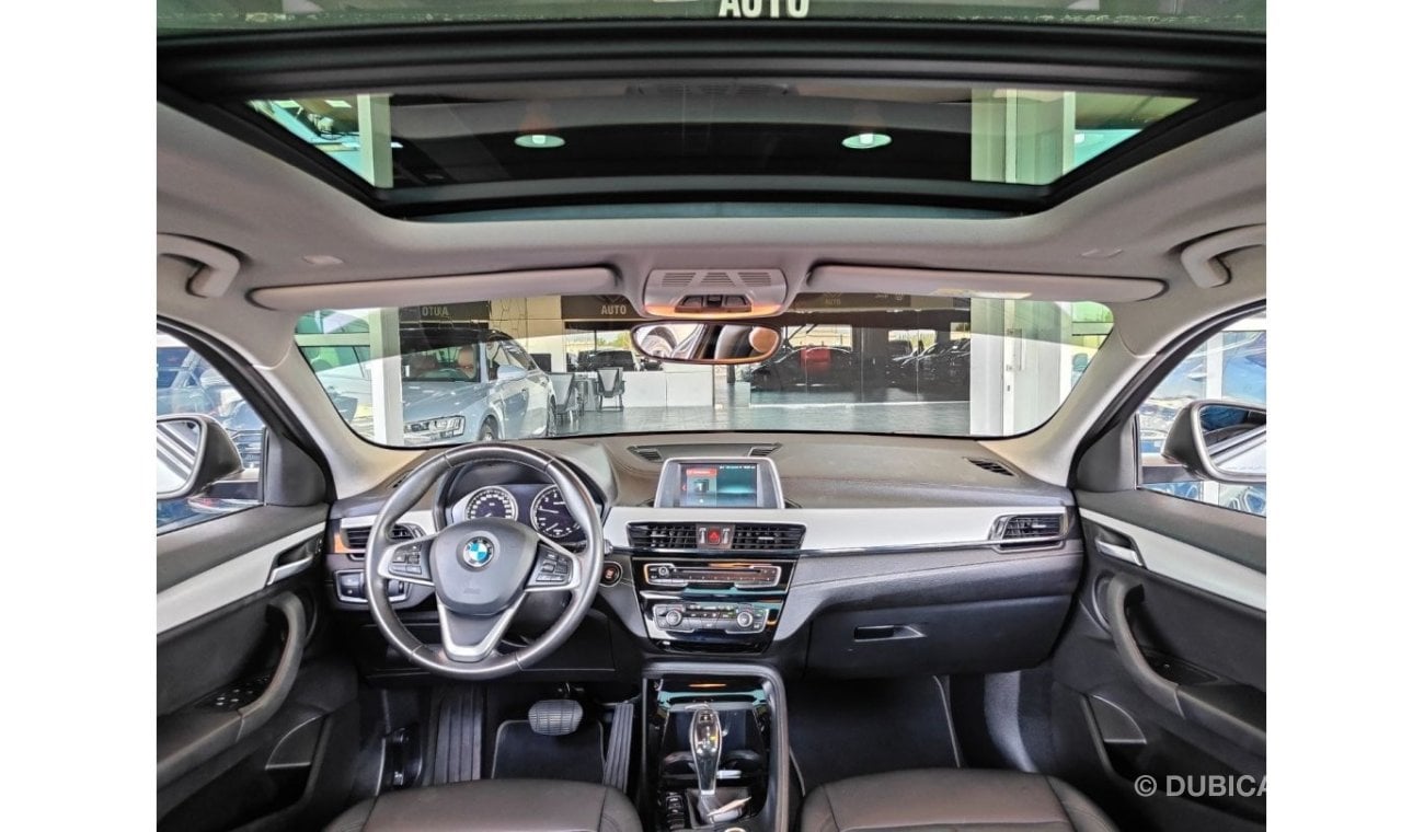 BMW X2 AED 1,150 P.M | 2020 BMW X2 20i | FULL PANORAMIC VIEW |UNDER WARRANTY | GCC