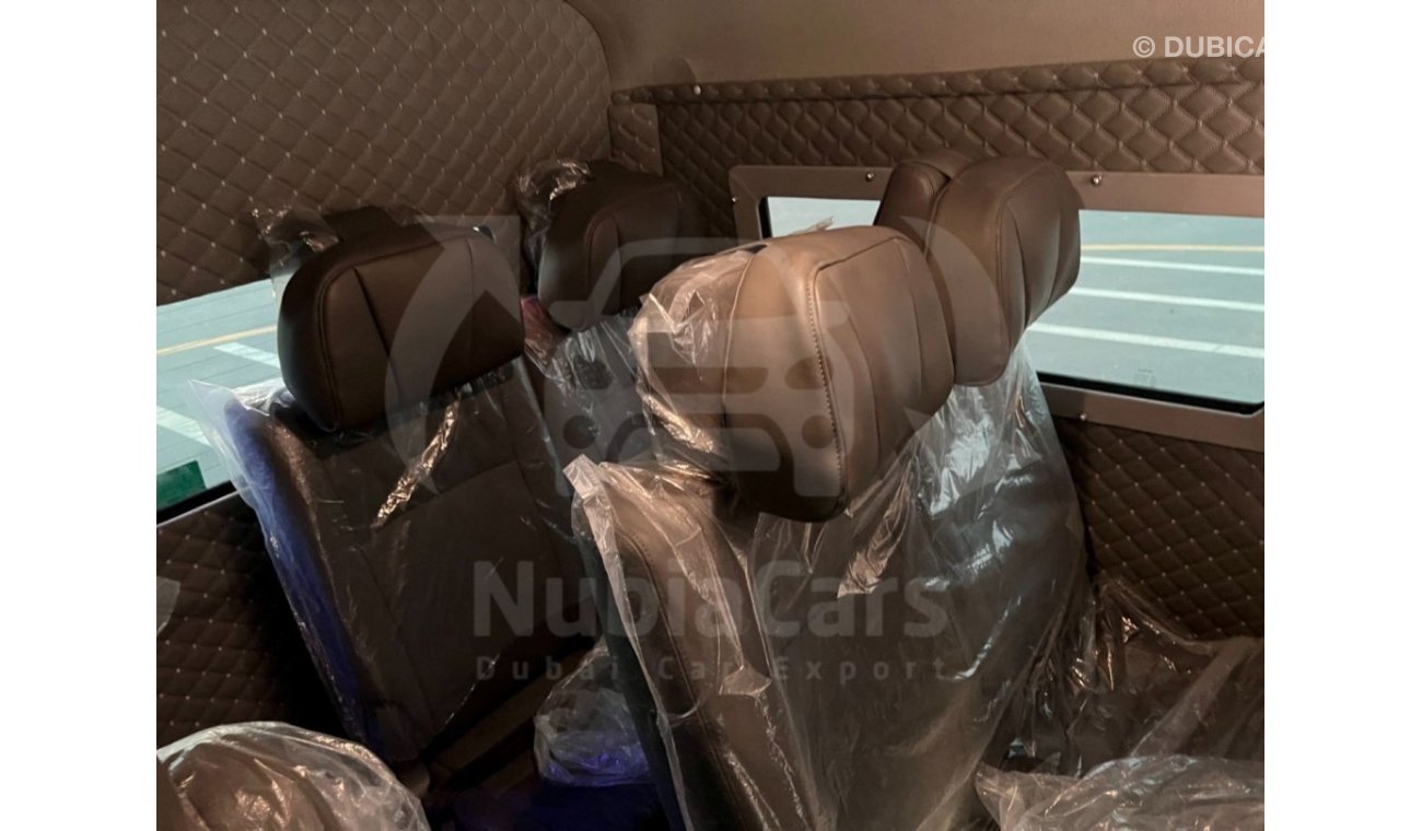 تويوتا هاياس Armored-B6 Bulletproof Toyota Hiace DX High-Roof 13-Seater 3.5L V6 Petrol M/T RWD Only For Export