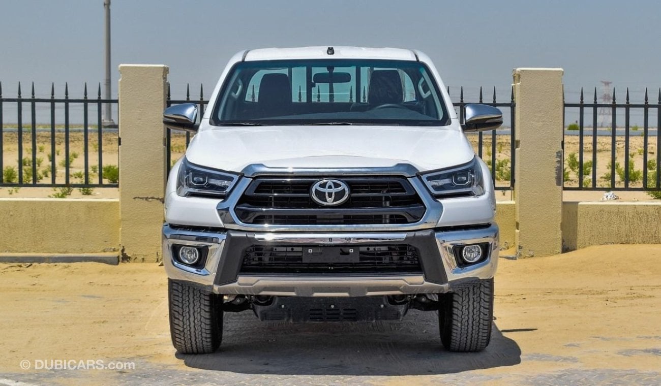 تويوتا هيلوكس 2024 Toyota Hilux Double Cab GLX-S (Full-Option with Key Start) 2.7L 4-Cyl Petrol A/T 4x4 Export Onl