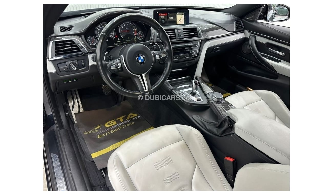 BMW M4 2019 BMW M4 Competition, March 2025 BMW Warranty + Service Contract, FSH, Low Kms, GCC