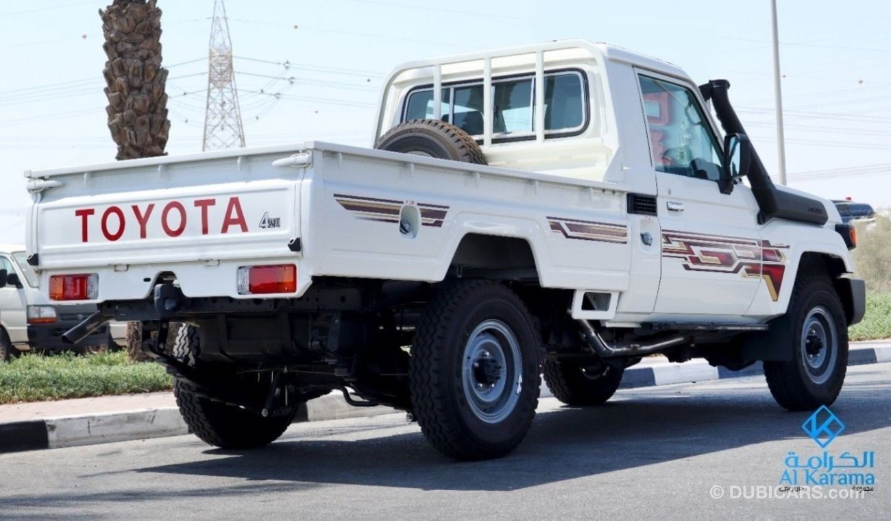 Toyota Land Cruiser Pick Up 2024 Toyota LC 79 Single Cabin Pick Up 4.2L Diesel, Manual, White