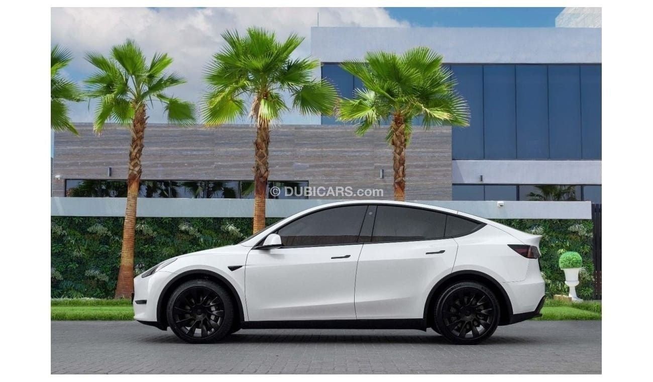 Tesla Model Y Long Range | 3,525 P.M  | 0% Downpayment | White on White