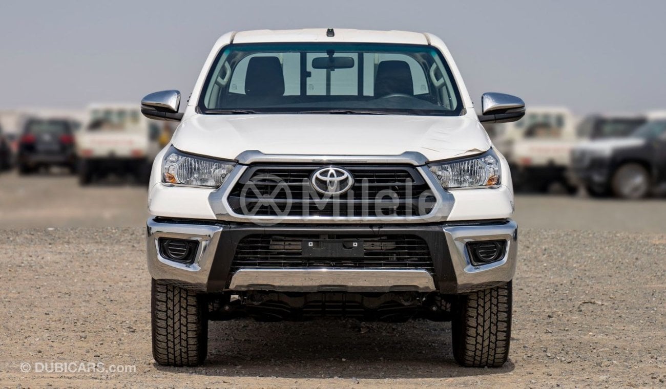 Toyota Hilux DC 2.7L PETROL 4X4: CHROME KIT, HALOGEN HEADLAMPS, FABRIC SEATS (EXPORT ONLY)