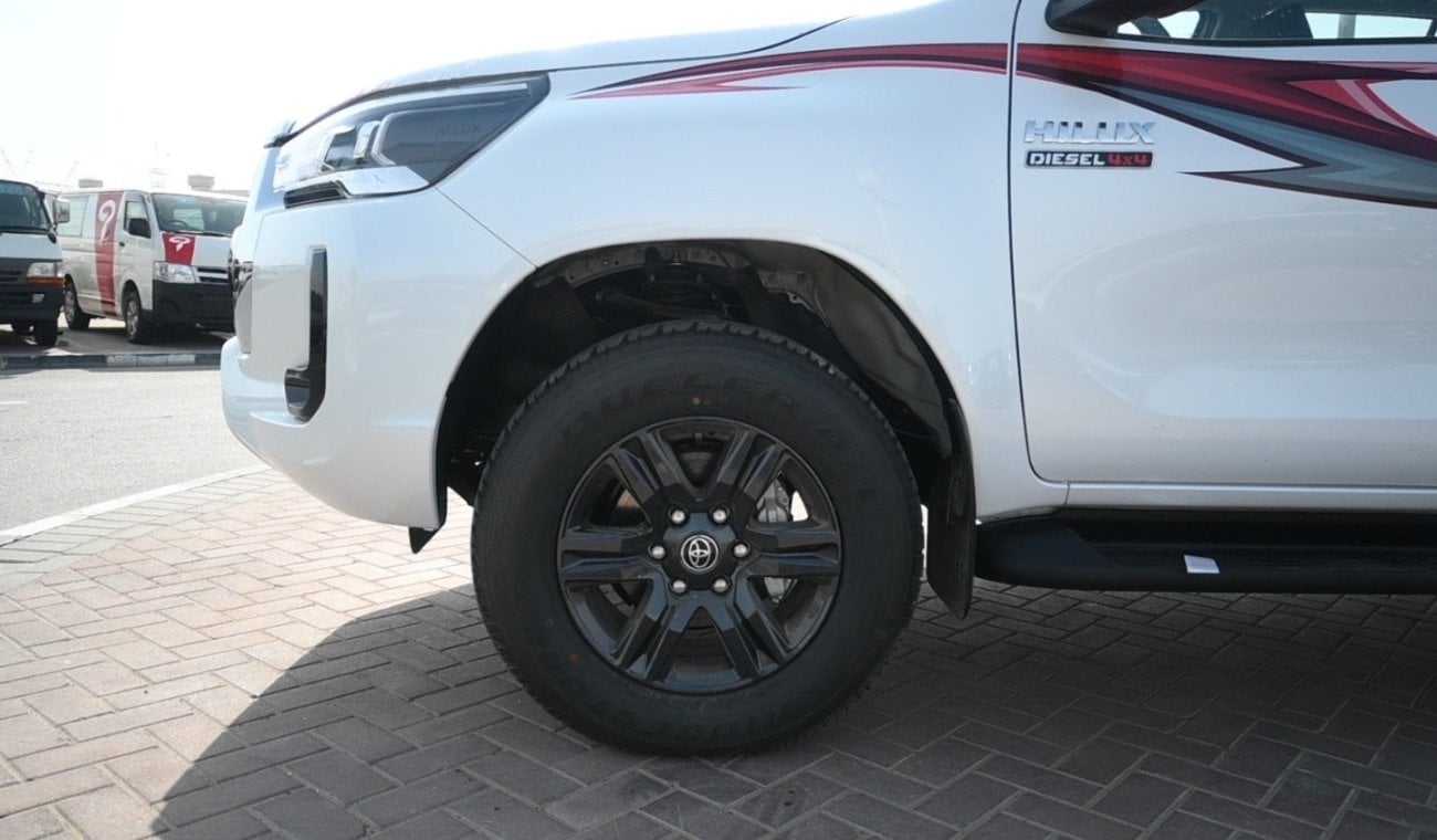 Toyota Hilux 2023 TOYOTA HILUX 2.4L DIESEL D/CAB PUSH START BUTTON, AUTO A/C, LED LIGHTS, ALLOY WHEELS