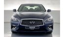 إنفينيتي Q50 Premium / Luxe | ضمان مجاني لمدة عام | 0 دفعة أولى