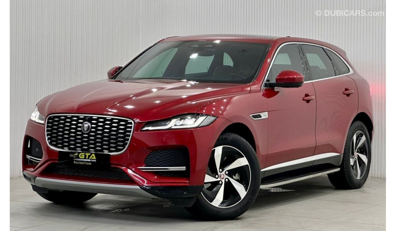 جاكوار F Pace 2021 Jaguar F-Pace S P250, February 2026 Jaguar Warranty, 2025 Jaguar Service Pack, Low Kms, GCC